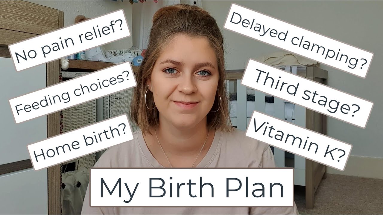 My Pregnancy - Birth Plan/Birth Wishes (UK 2020)