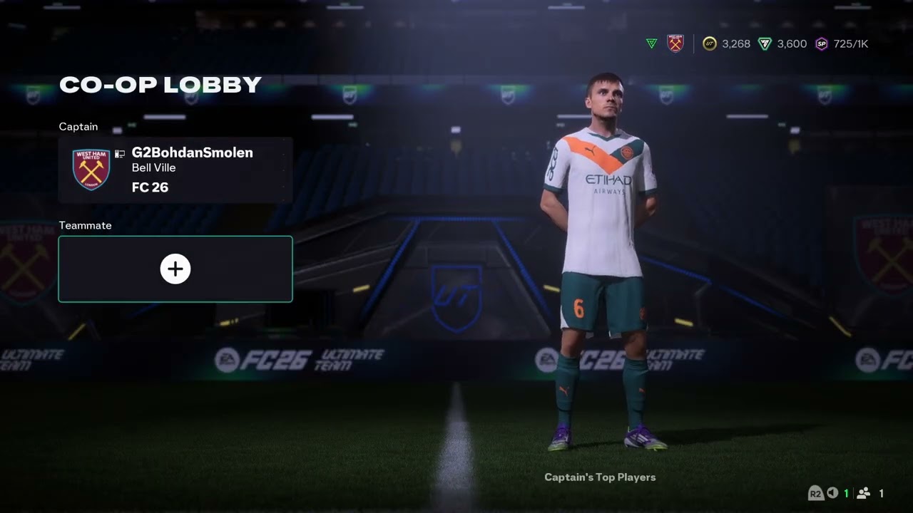 FC 26: Как играть в Rivals с другом в Ultimate Team?