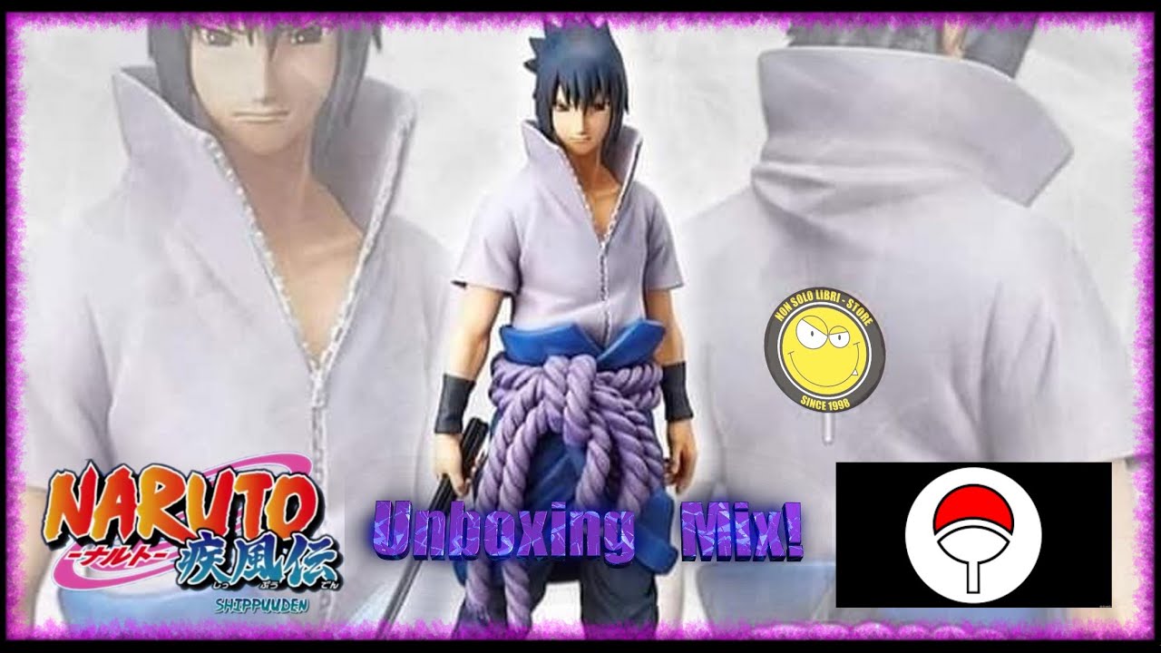 Unboxing Mix! Banpresto Grandista Nero Sasuke Uchiha Naruto Shippuden! Bellissimo!