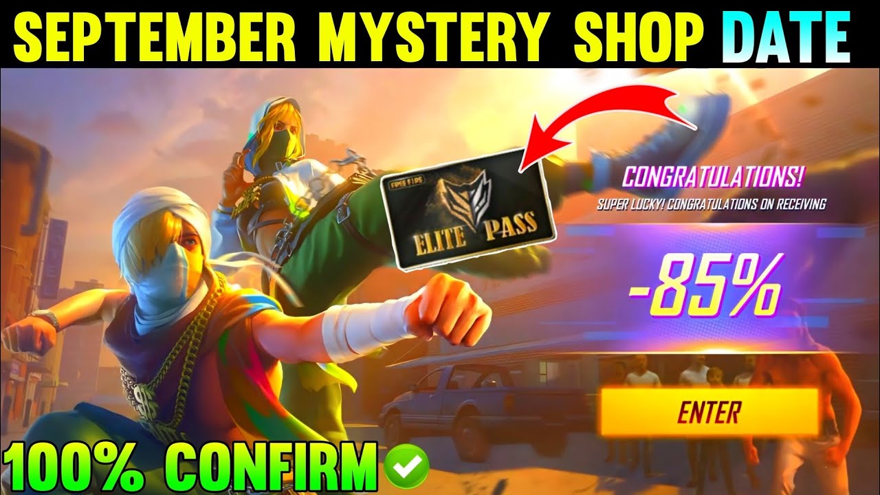 SEPTEMBER MYSTERY SHOP | MYSTERY SHOP 13.0 FREE FIRE | FREE FIRE MYSTERY SHOP|MYSTERY SHOP FREE FIRE
