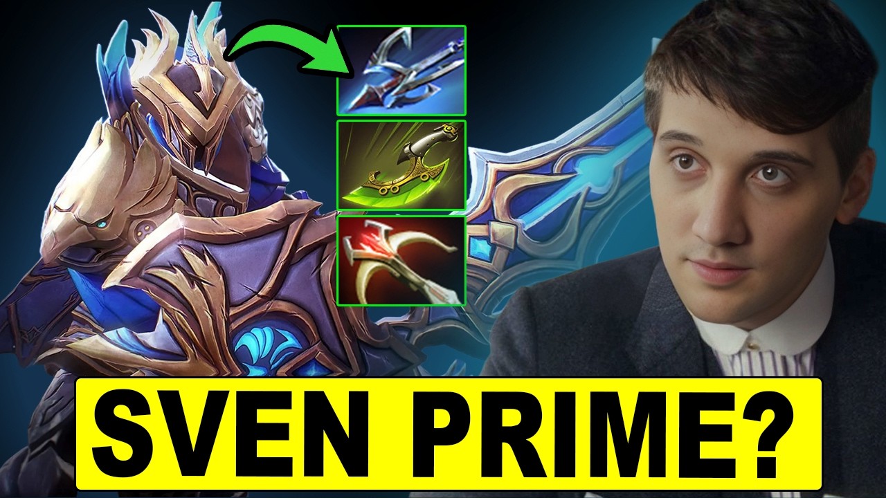Prime Arteezy Sven is GAME CHANGER! (hard game?)