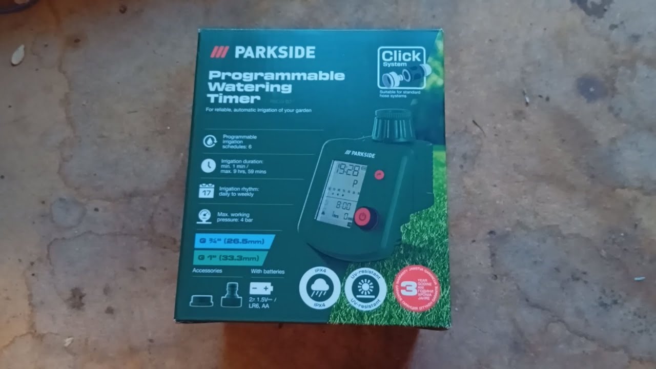 PARKSIDE PBCG B2 Programmable watering timer