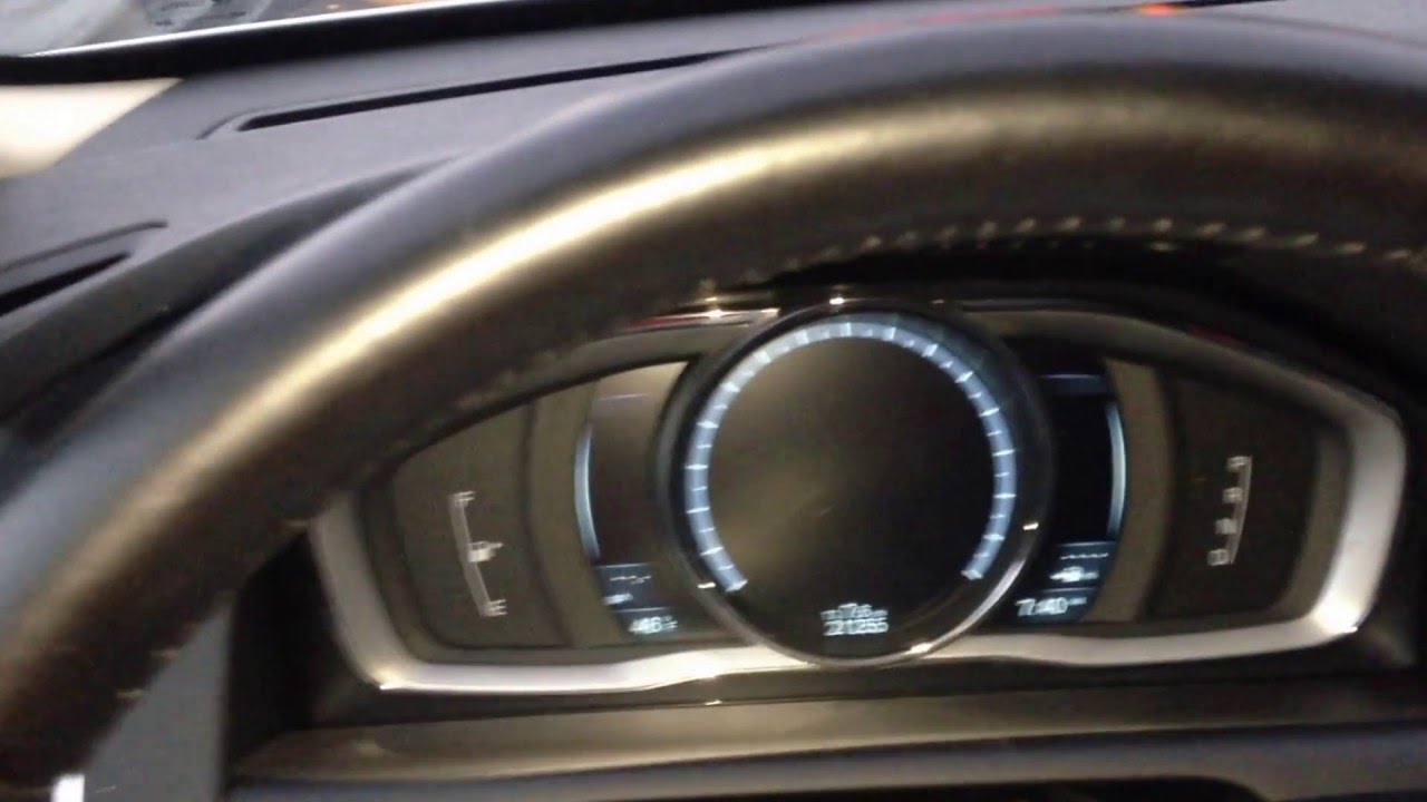 Volvo XC60 2015 Service - Reset of Maintenance Service
