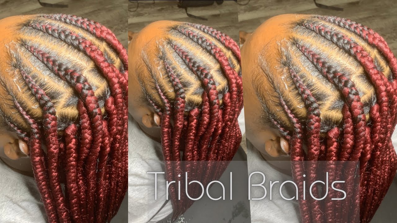 Large Tribal Braids