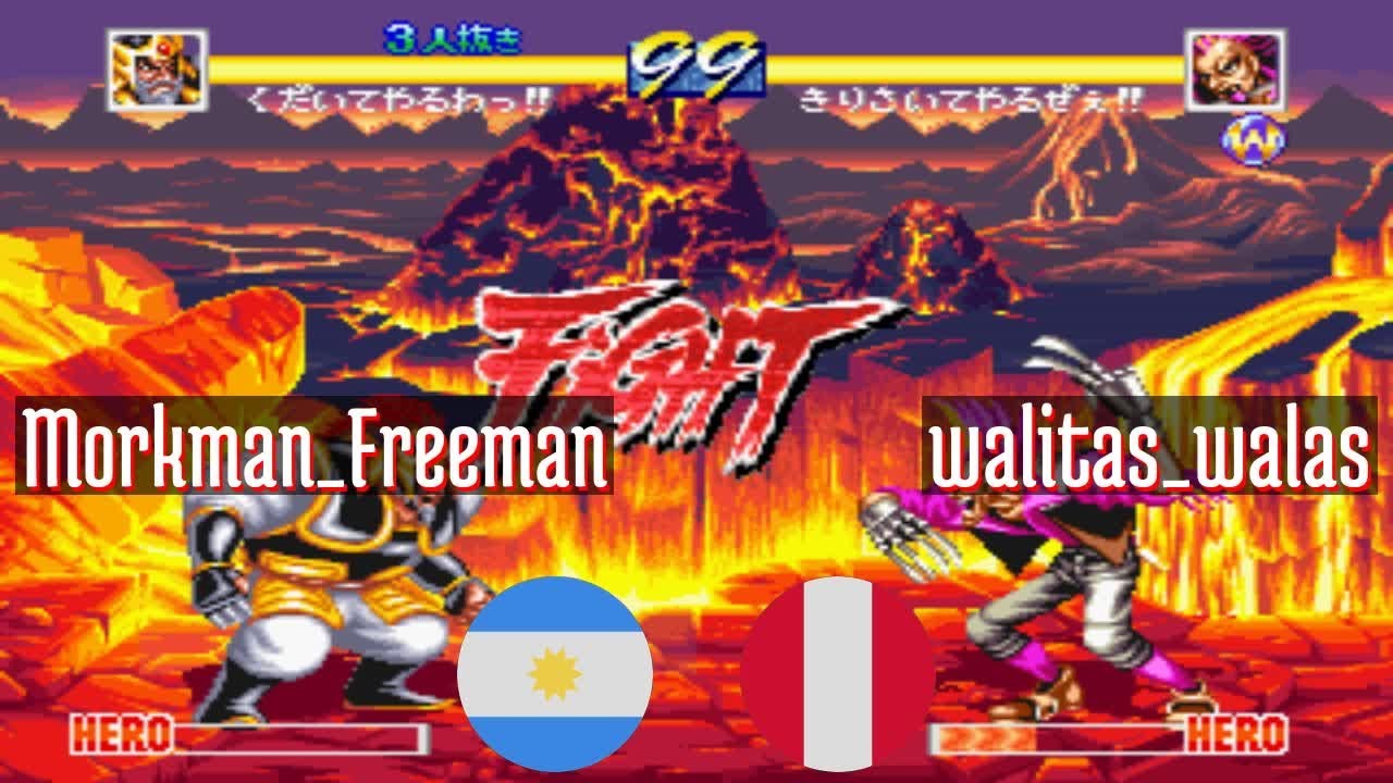 FT5 @whp: Morkman_Freeman (AR) vs walitas_walas (PE) [World Heroes Perfect Fightcade] Sep 10
