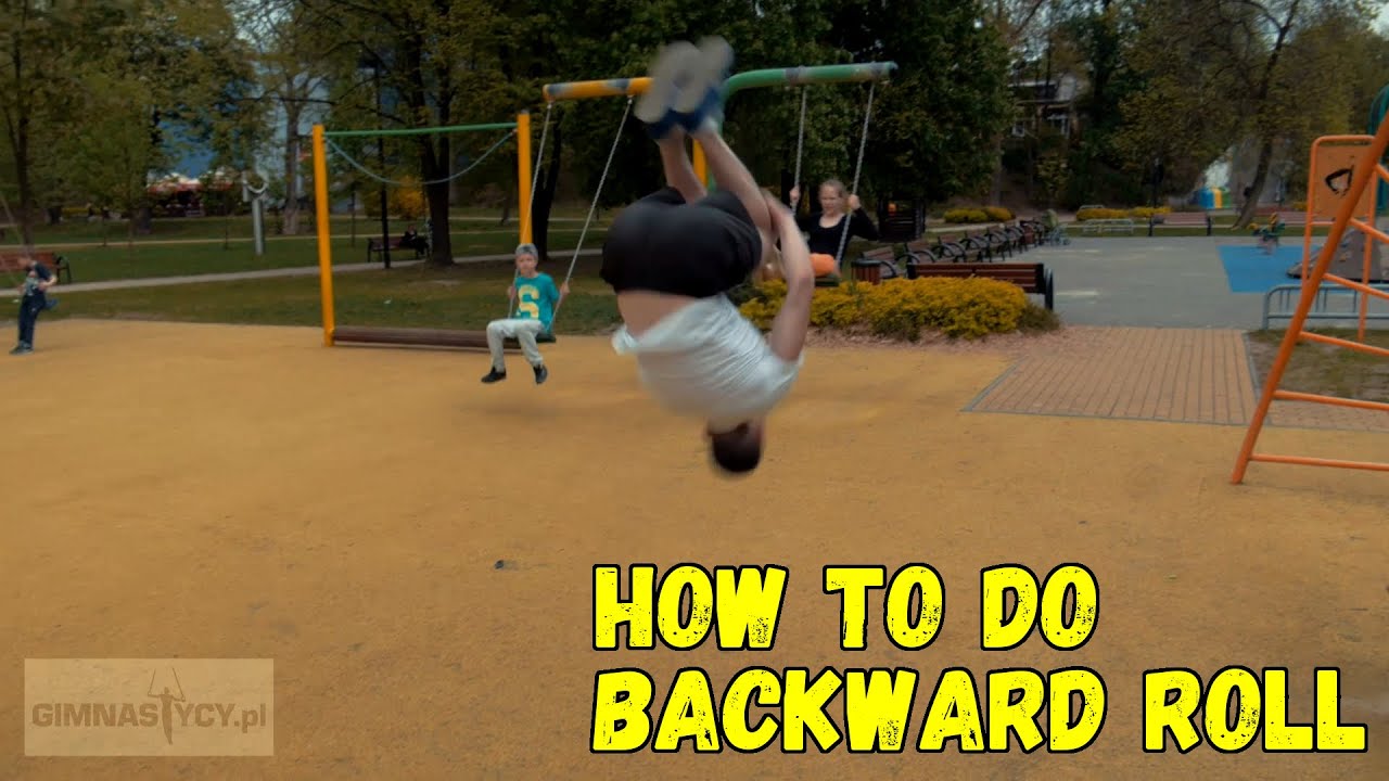 Przewrót w tył - jak zrobić ?/ Backward Roll- How To Do ?