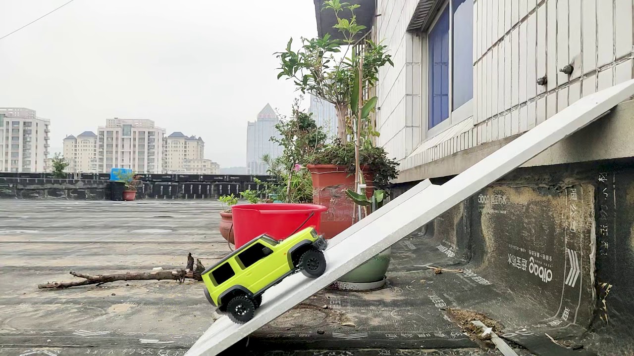 Xiaomi First RC Car Only 25$ !!!  1/16 Suzuki Jimny Bashing Video