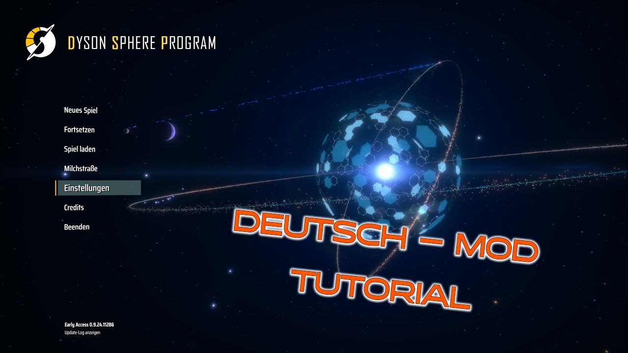 Dyson Sphere Program - Deutsch Mod Tutorial