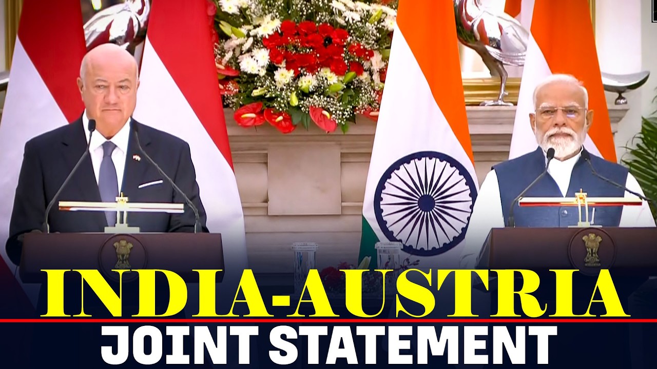 WATCH: PM Modi and Austrian Chancellor Christian Stocker&rsquo;s joint statement | India-Austria ties