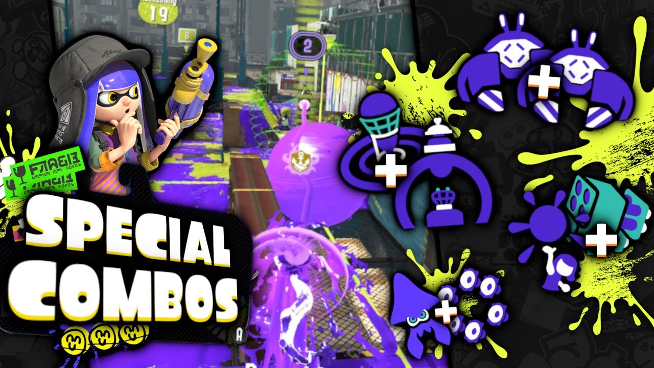 Top 5 BEST Special COMBOS In Splatoon 3