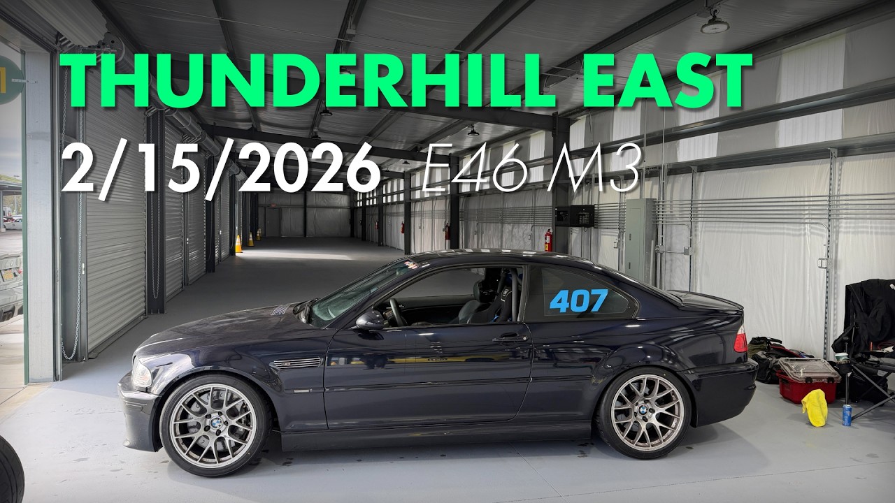 E46 M3 Trackday #45 - Thunderhill East Bypass - SpeedSF 2/15/26
