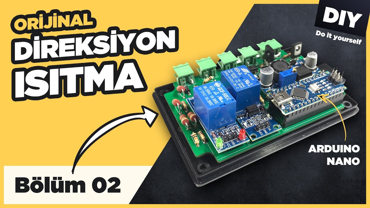 Direksiyon Isıtma Projesi | Bölüm 02 | Elektronik Devre Tasarımı & Üretimi DIY #kiario #arduino #pcb