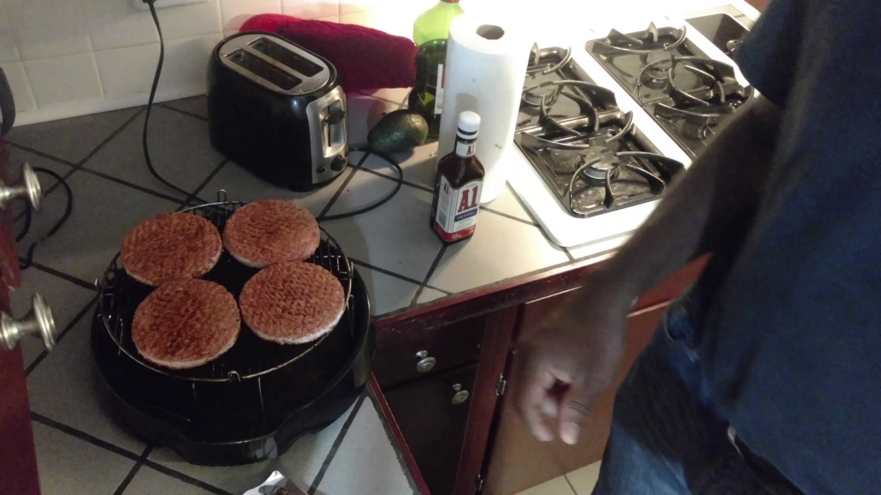 Hamburger from Frozen in NuWave Oven, Recipe