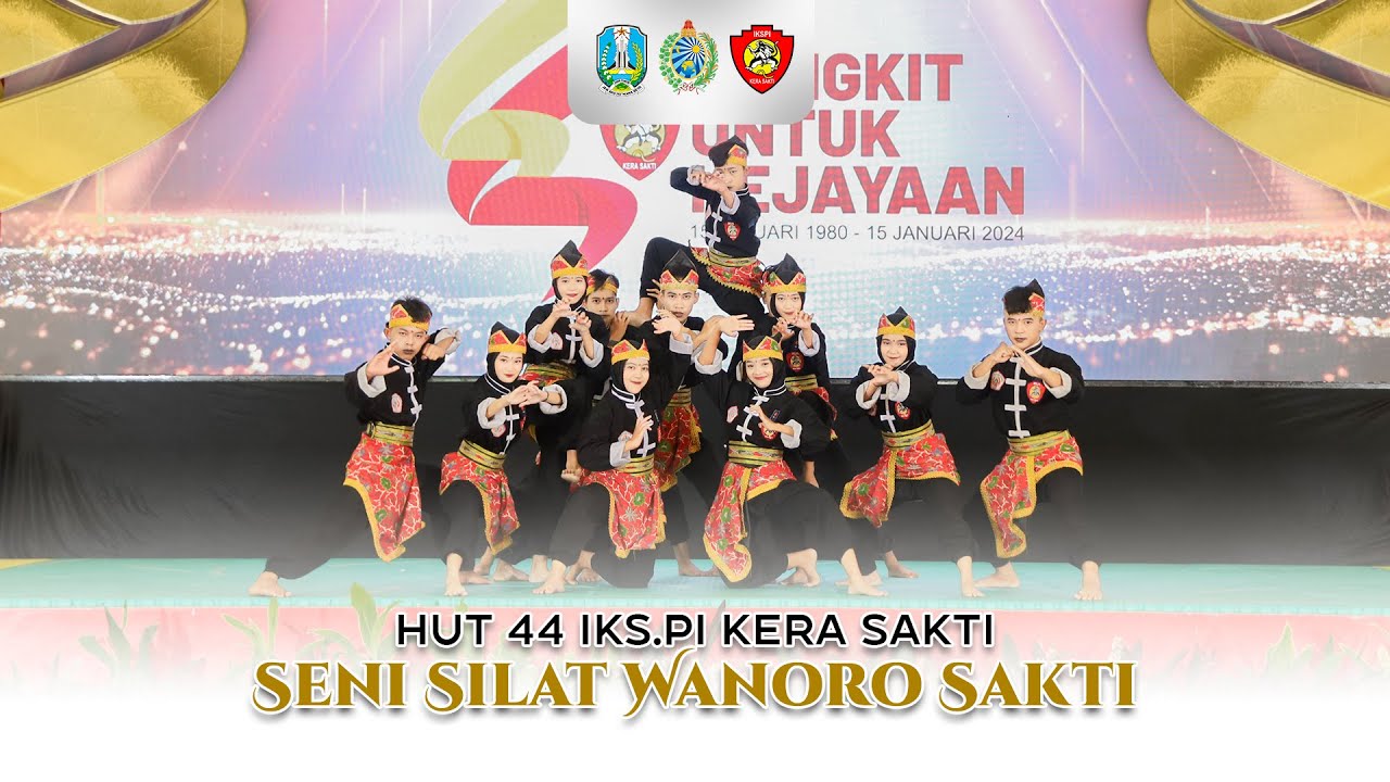 SENI SILAT WANORO SAKTI I HUT IKS.PI KERA SAKTI KE 44 TH