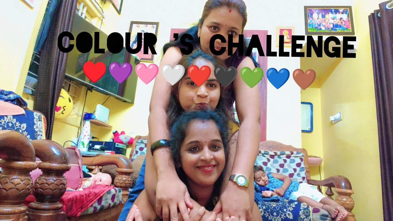 Colour 's Challenge ♥️💜🩷🤍❤️🖤💚💙🤎