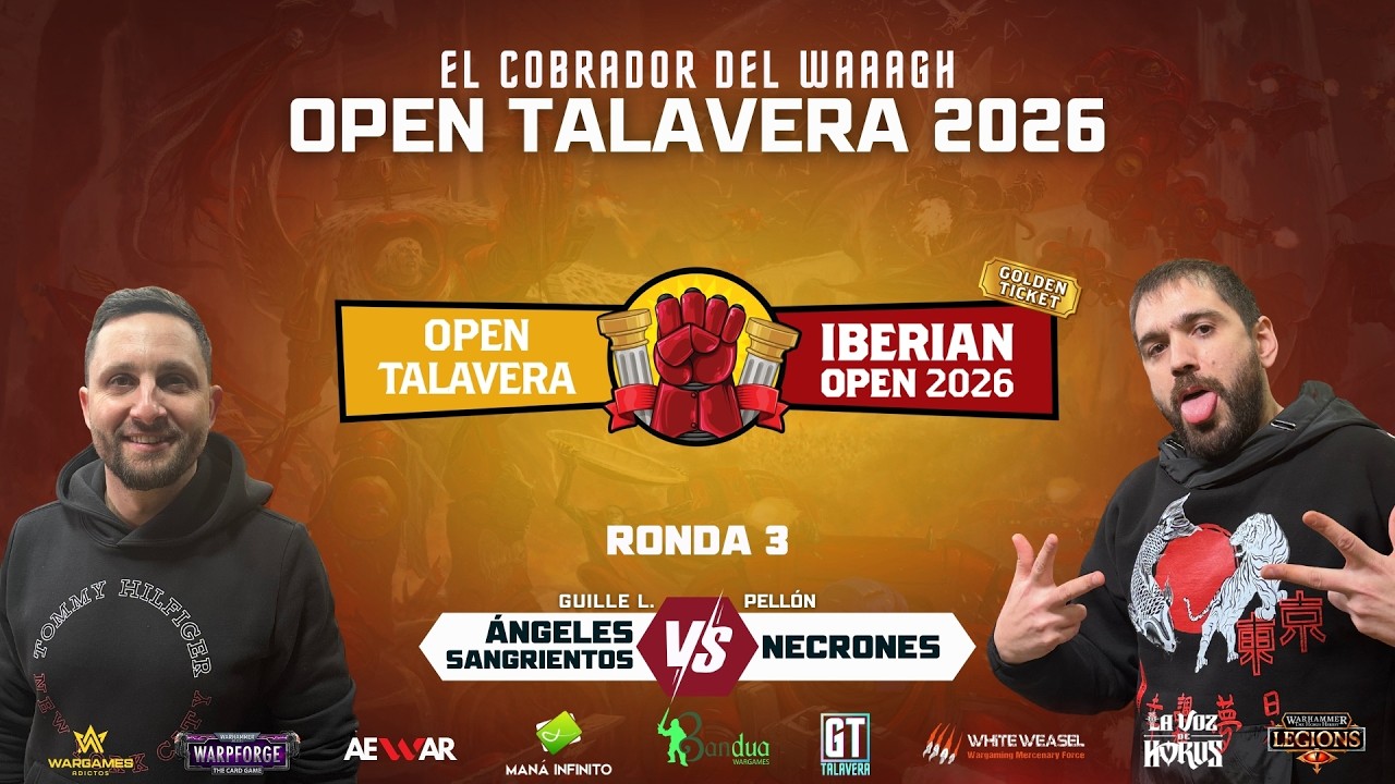 Open Talavera 2026 - Ángeles Sangrientos (Guille L.) Vs Necrones (Pellón)