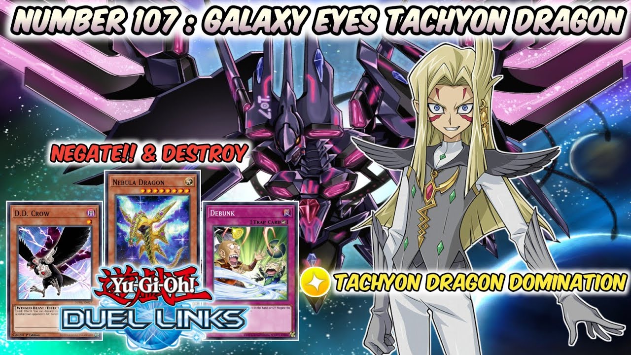 GALAXY EYES TACHYON DRAGON | With Trap Debunk | Yu-Gi-Oh! Duel Links