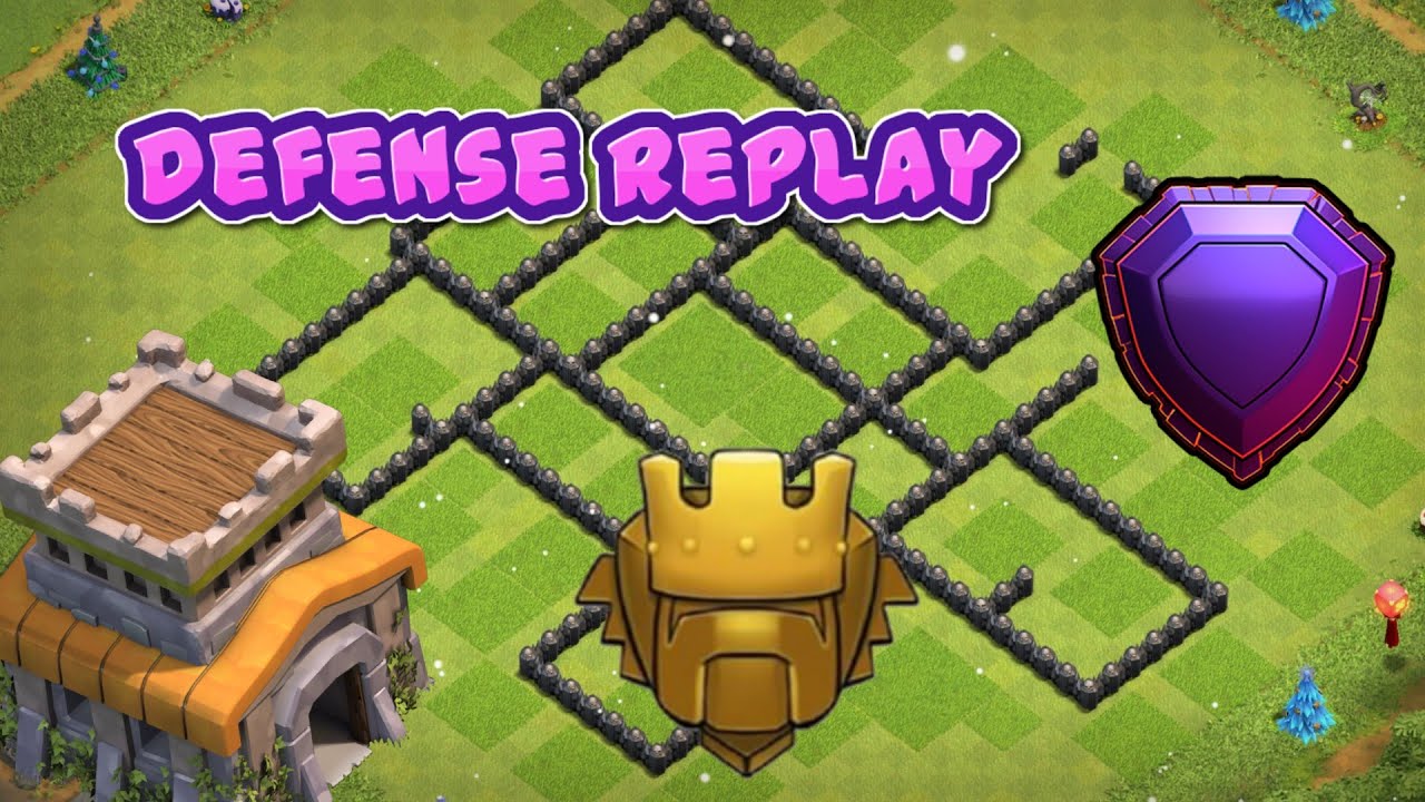 || Best Th8 Trophy Pushing Base (w/Defence Replay) || Th6 - 8 ||