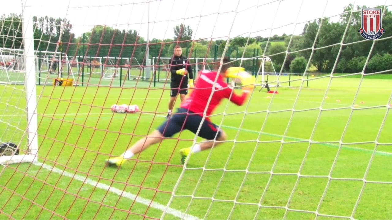 Jack Butland Returns To Stoke City Training