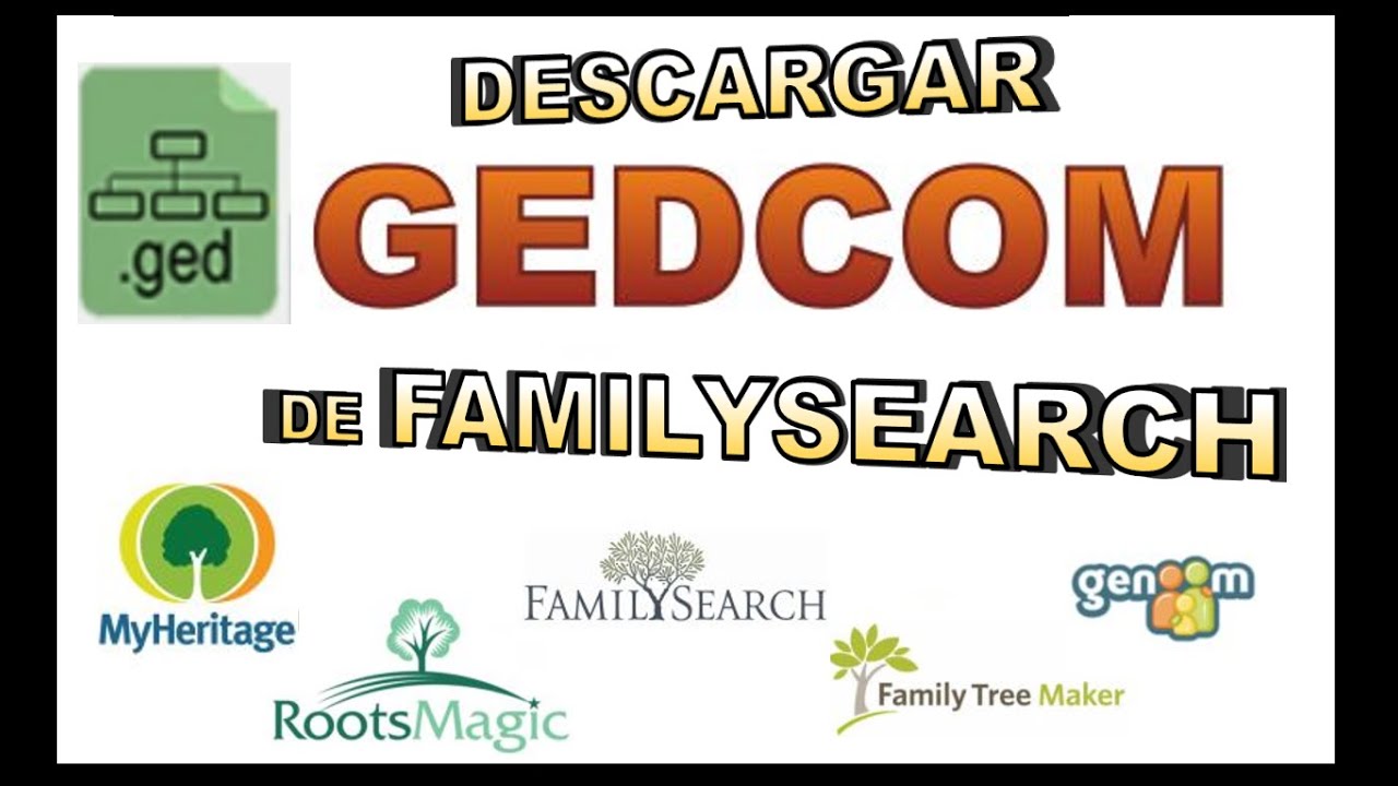 Tips de Genealogía - Descagar GEDCOM de FamilySearch