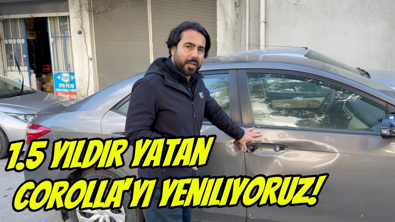 1.5 Yıldır Yatan Toyota Corolla’yı Yeniliyoruz! 🔧 Tamir Tadilat Türkiye