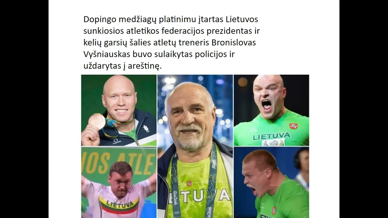 Jurginauskas Robertas. Dopingas