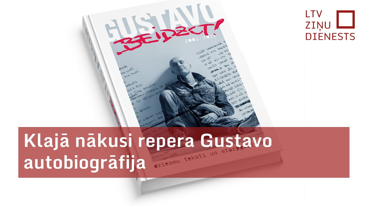 Klajā nākusi repera Gustavo autobiogrāfija  “Beidzot! – dziesmu teksti un starpgadījumi”