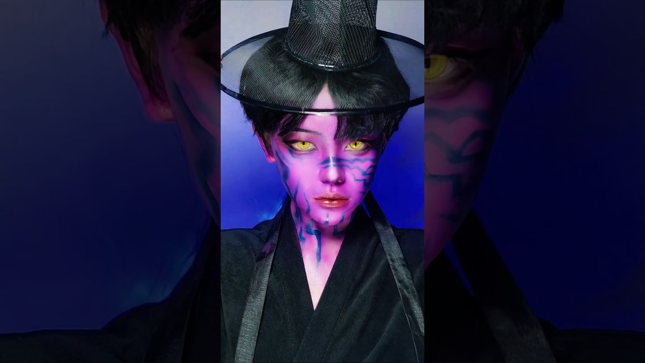 Jinu cosplay #kpopdemonhunters #sajaboys #makeup #jinu #demonhunters