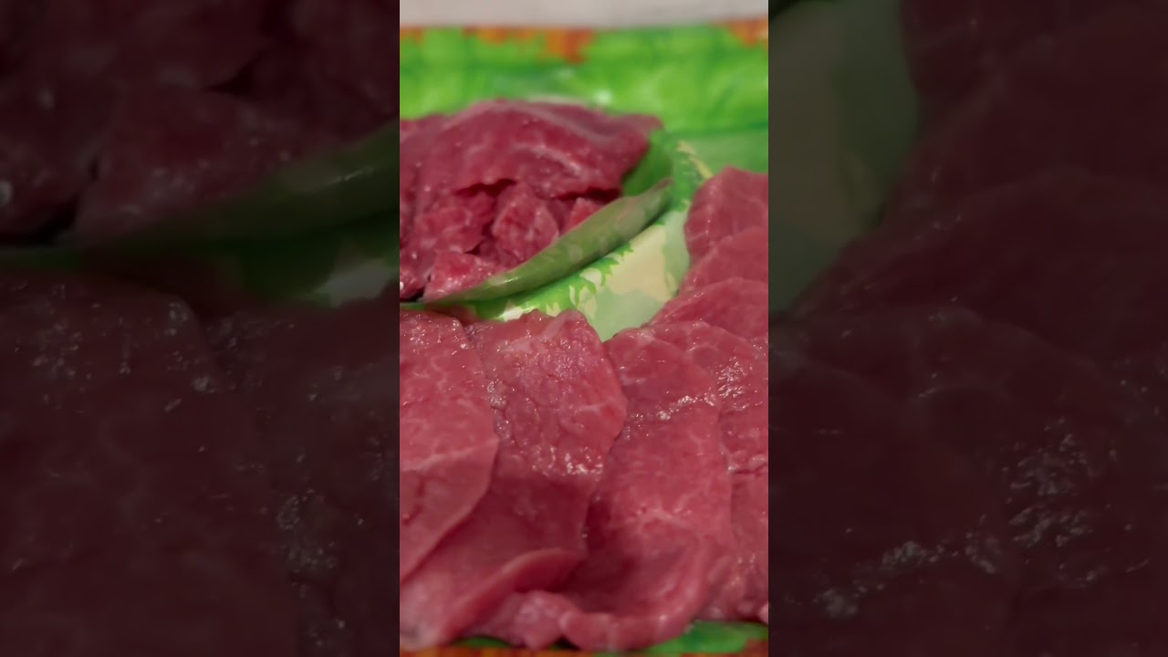 【ある日の晩酌】家焼肉　Grilled meat 불고기　烤肉　भुना हुआ मांस