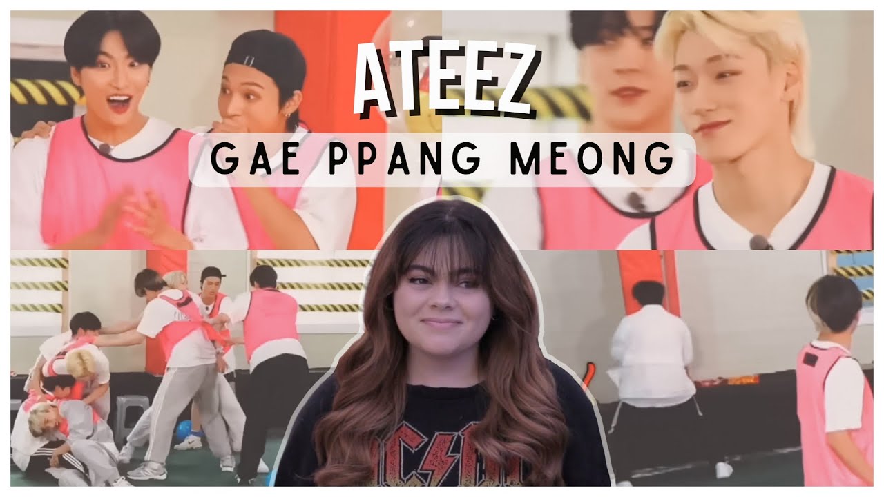 Competitive ATEEZ | 'Gae Ppang Meong shows ATEEZ will do wild things for money' REACTION