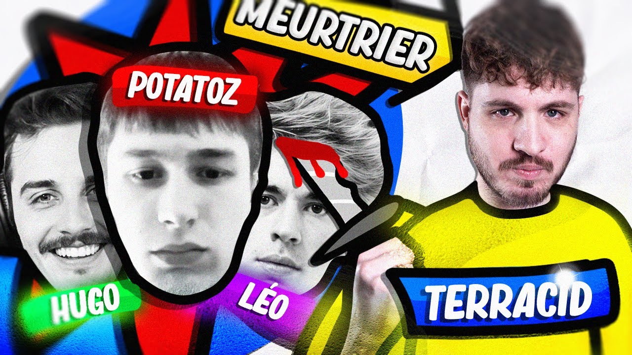 VOD // Among Us - Terracid, Hugo, Potatoz, Jean, Léo-Paul, Mouette