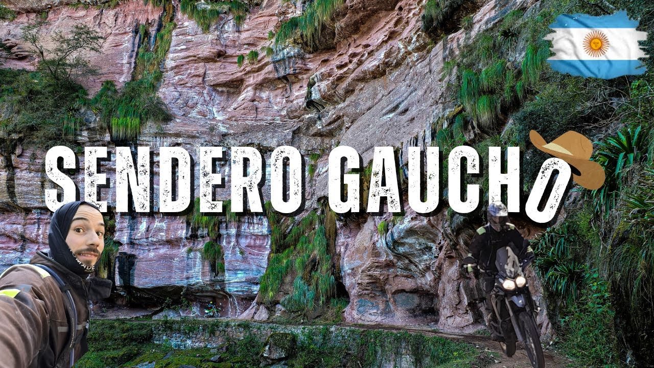 SENDERO GAUCHO | Un CAMINO de RIPIO y PRECIPICIOS | ARGENTINA en MOTO