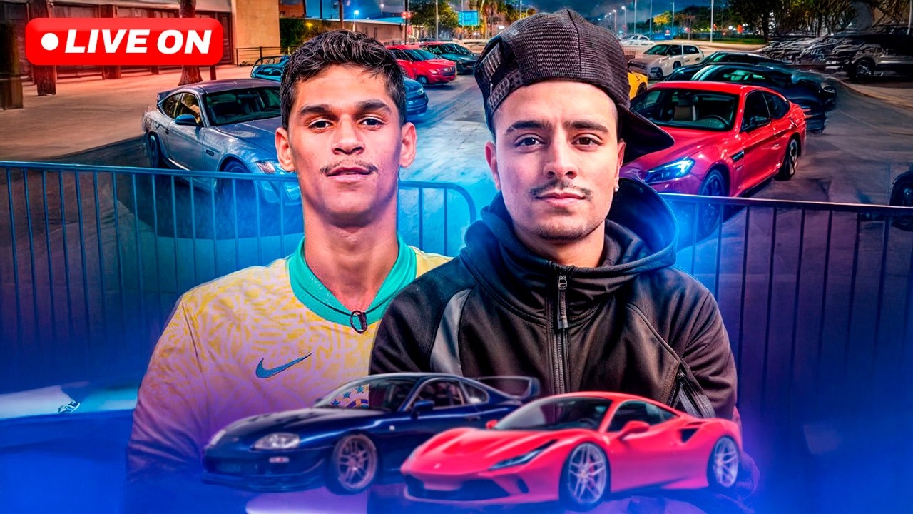 🇺🇸 IRL - DIA 5 │ 🏎️ O MAIOR ENCONTRO DE CARROS DE ORLANDO! 🔴 CORINGA AO VIVO