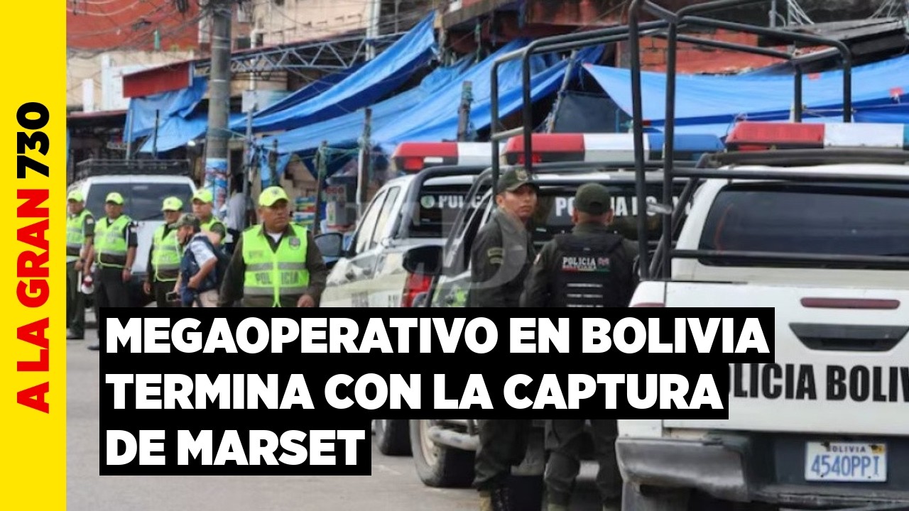 Medios de Bolivia confirmaron la captura de Marset en un megaoperativo