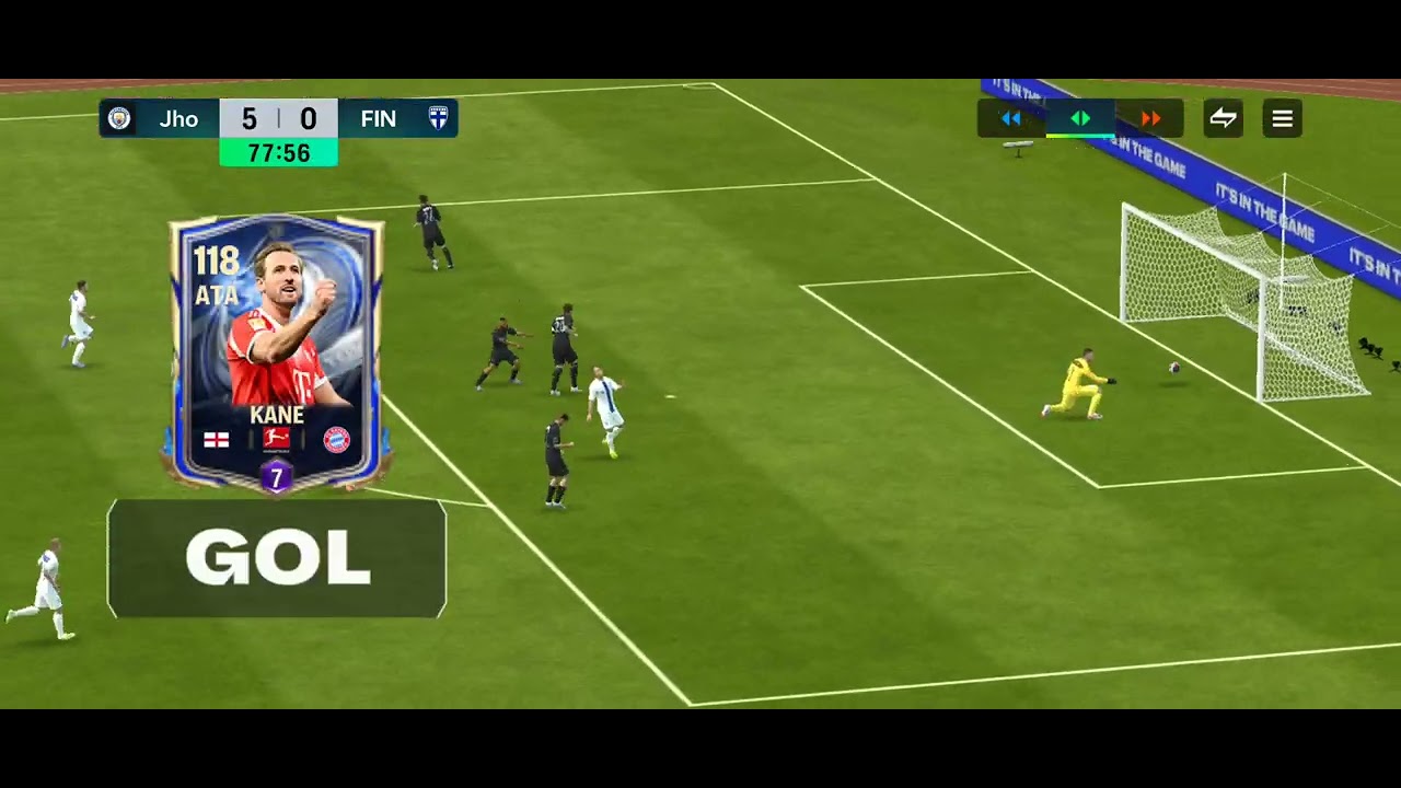 Meu time Manchester City está impossível no FIFA MOBILE 