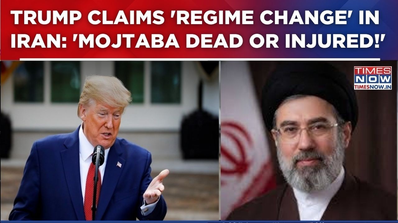 US Prez Trump Asserts 'Regime Change' In Iran, Claims 'Mojtaba Khamenei Either Dead Or Injured'