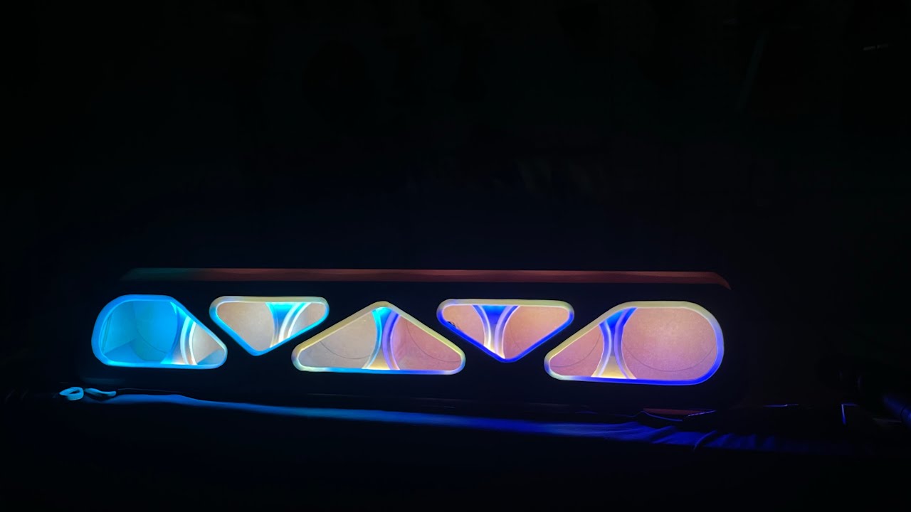How to wrap a speaker rack