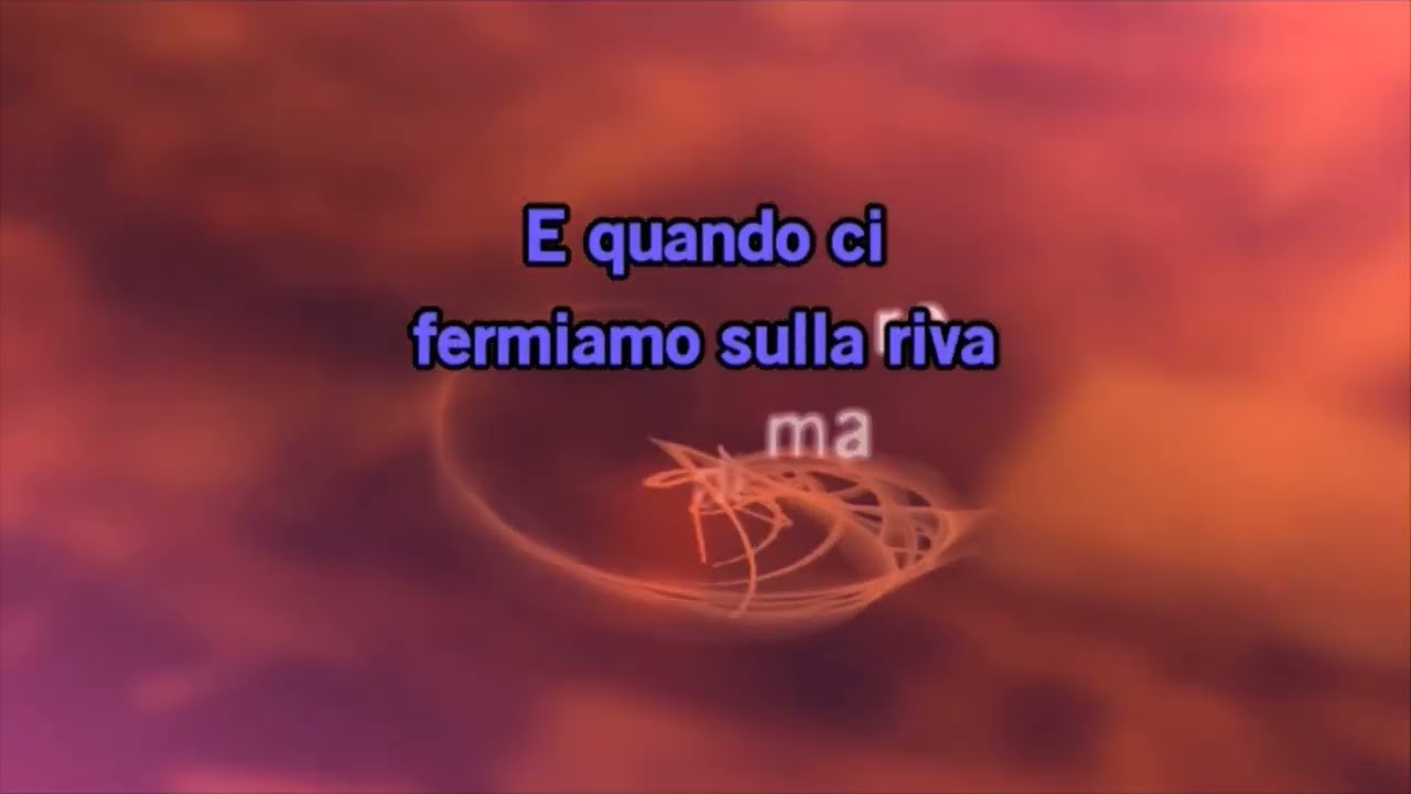 Umberto Tozzi, & Raf.  Gente Di Mare. Karaoke