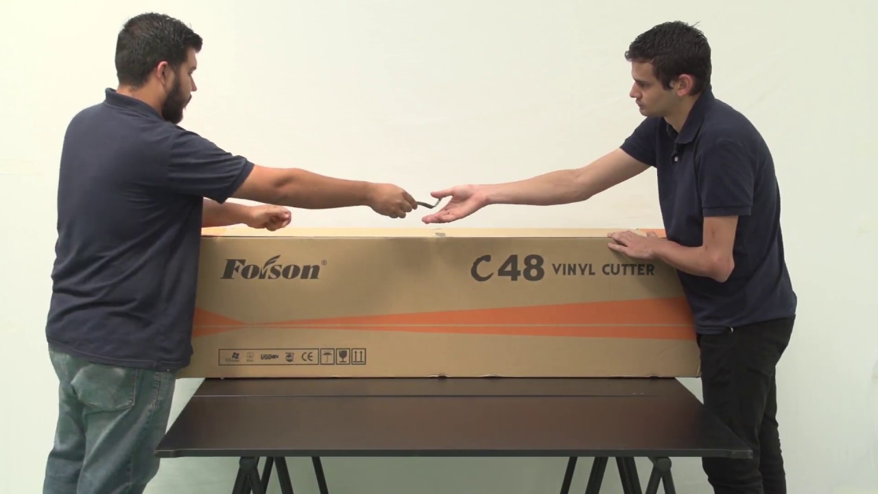 Unboxing da Plotter de Recorte Foison C48