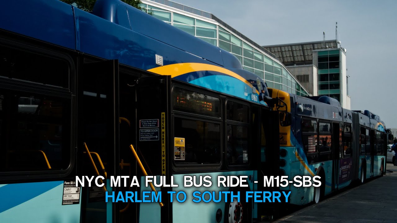 M15 Select Bus Service to South Ferry Ride | 2019 New Flyer XD60 6160 | MTA NYCT Bus