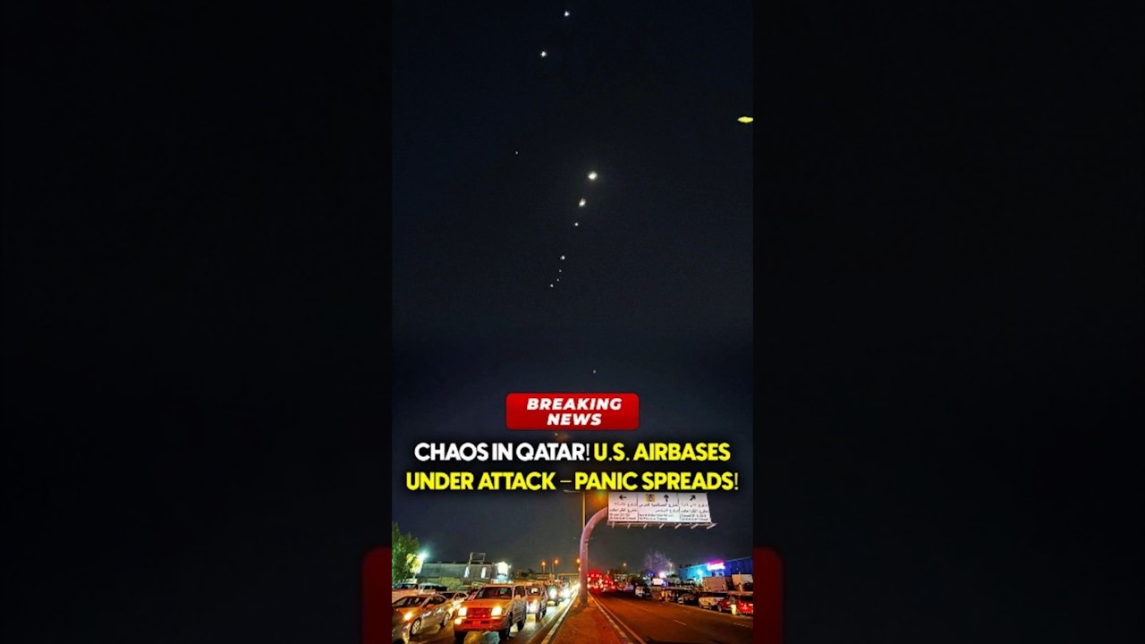 Chaos In Qatar! US Airbases Under Attack - Panic Spreads! | Geo News English