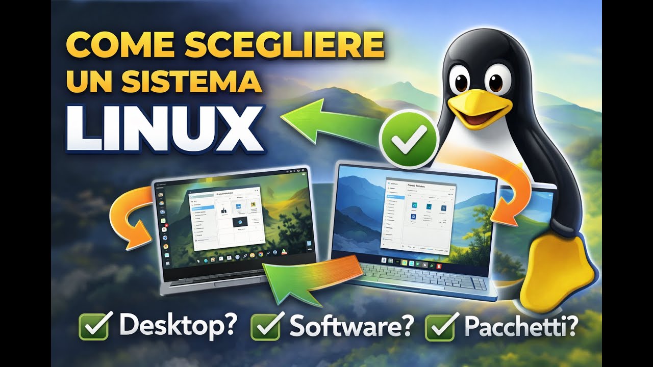Come scegliere una distribuzione Linux: desktop, software e criteri reali