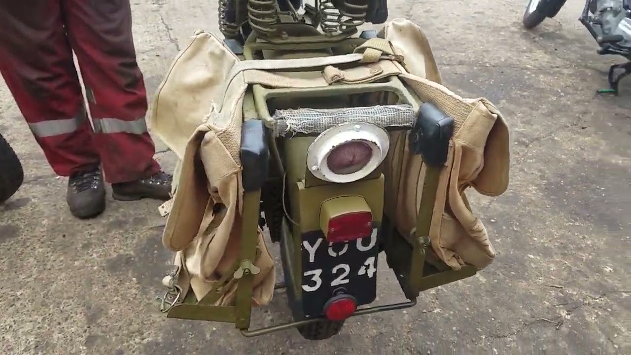 1942 Matchless WD G3L 350cc at Andy Tiernans #08294MCH
