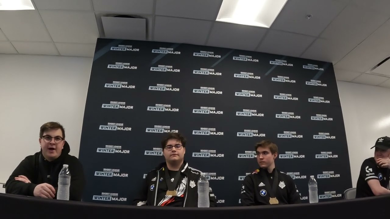RLCS champs G2 post-win press conference Part 1