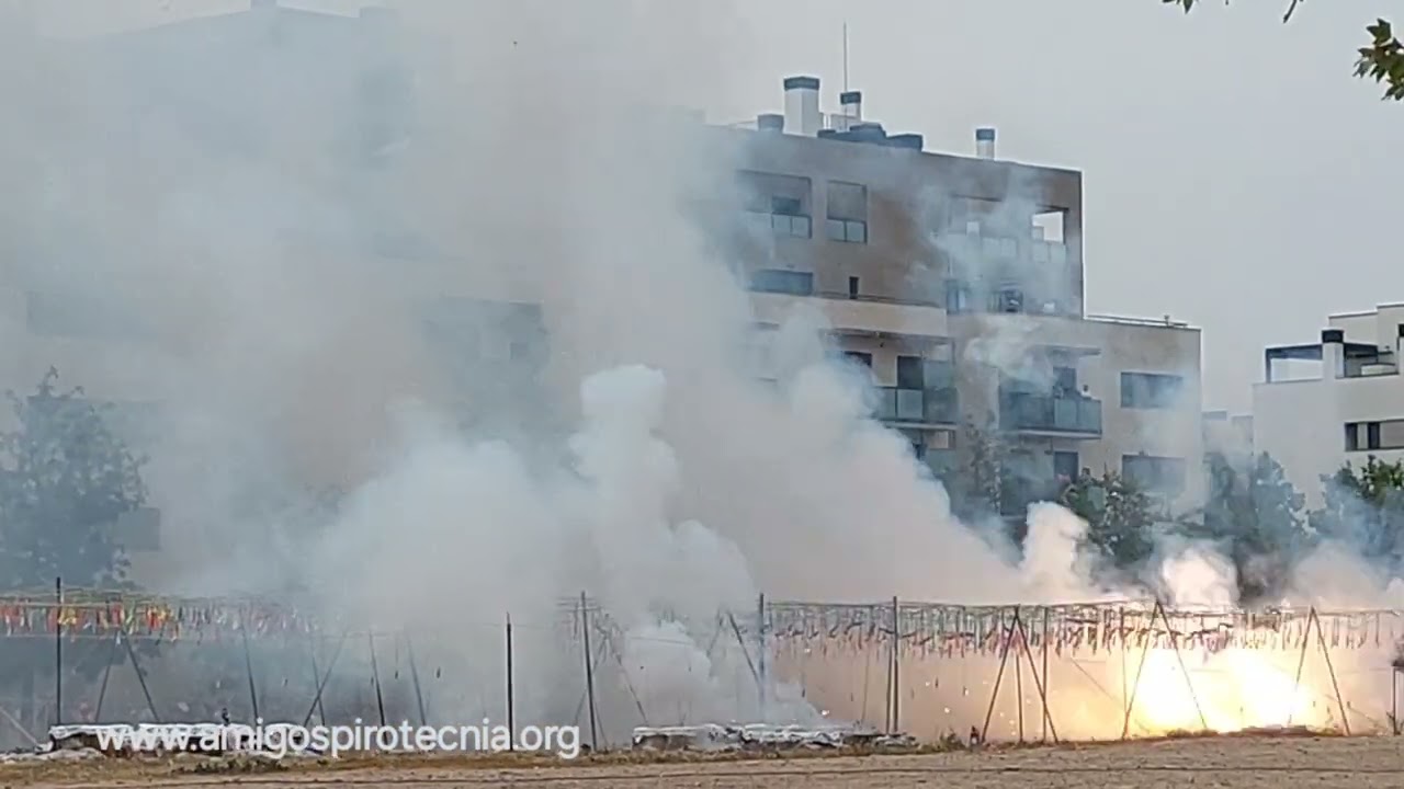 Macromascleta Benicalap 2025 Organizada por Benifap diseño y disparo Pirotecnia Turis
