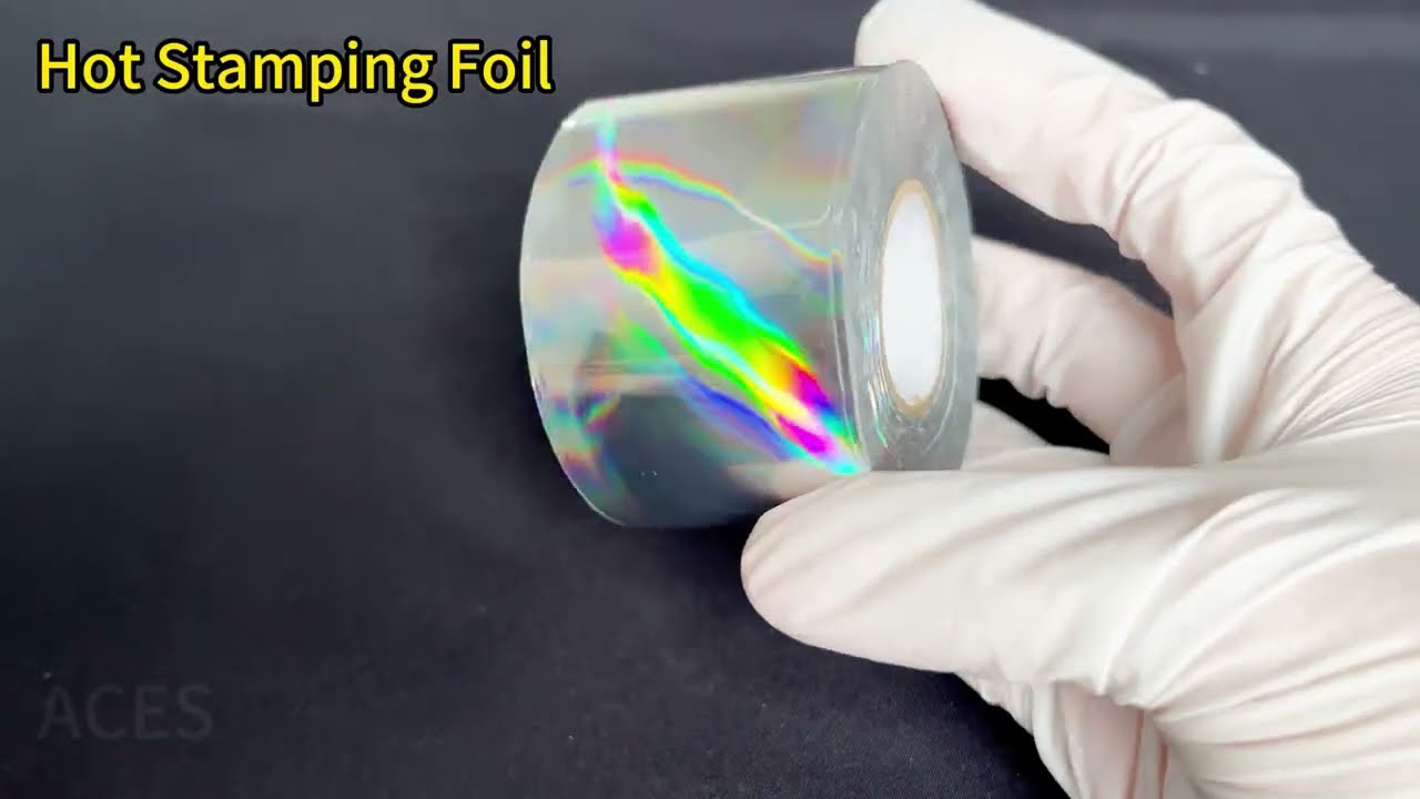 Silver Laser Hot Stamping Foil Light Beam Heat Transfer Foil for Fishing Lure DIY Hard Soft Bait