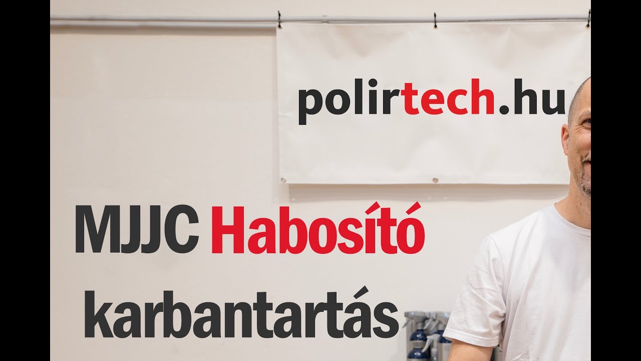 Hogyan tartsuk karban az MJJC habos&iacute;t&oacute;t?