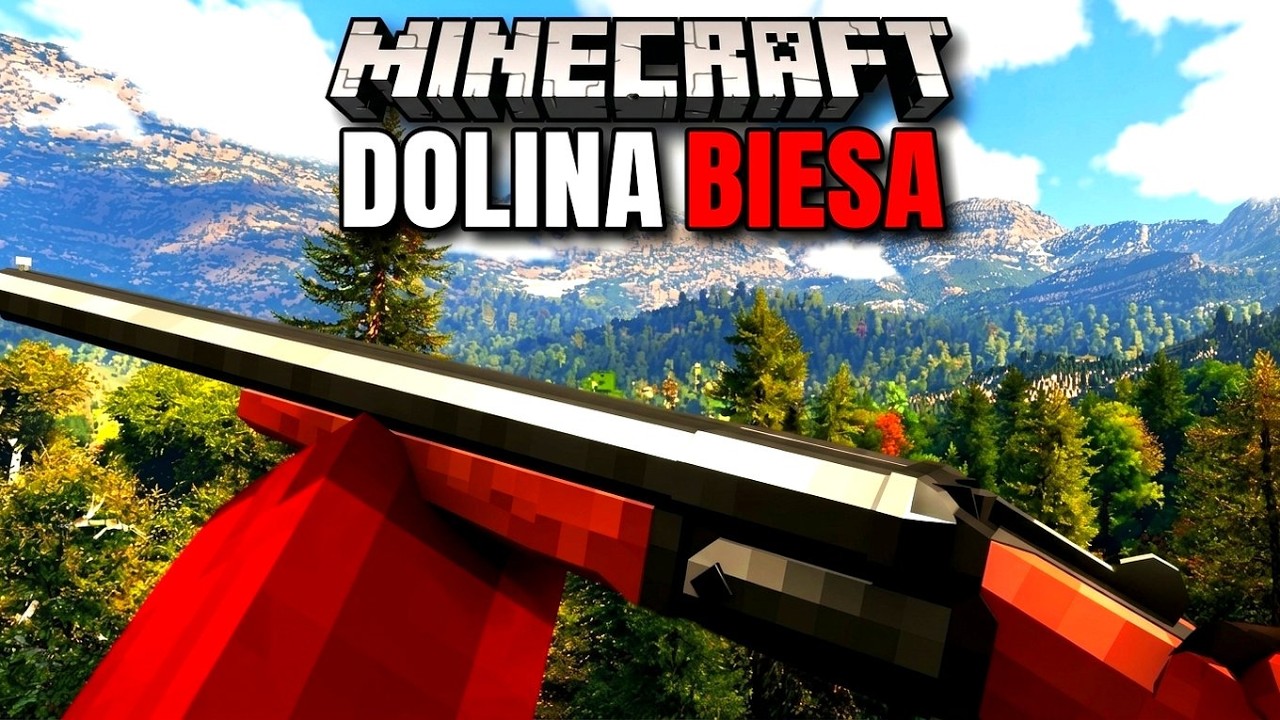 Utknąłem na 100 dni w Bieszczadach w Minecraft