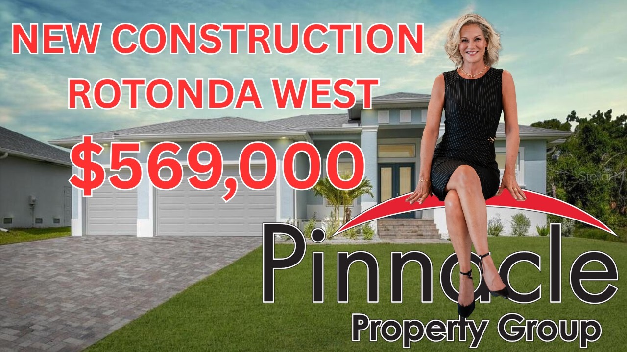 🏡 MOVE IN READY | New Construction Pool Home! | Rotonda West | Home Tour 🏡