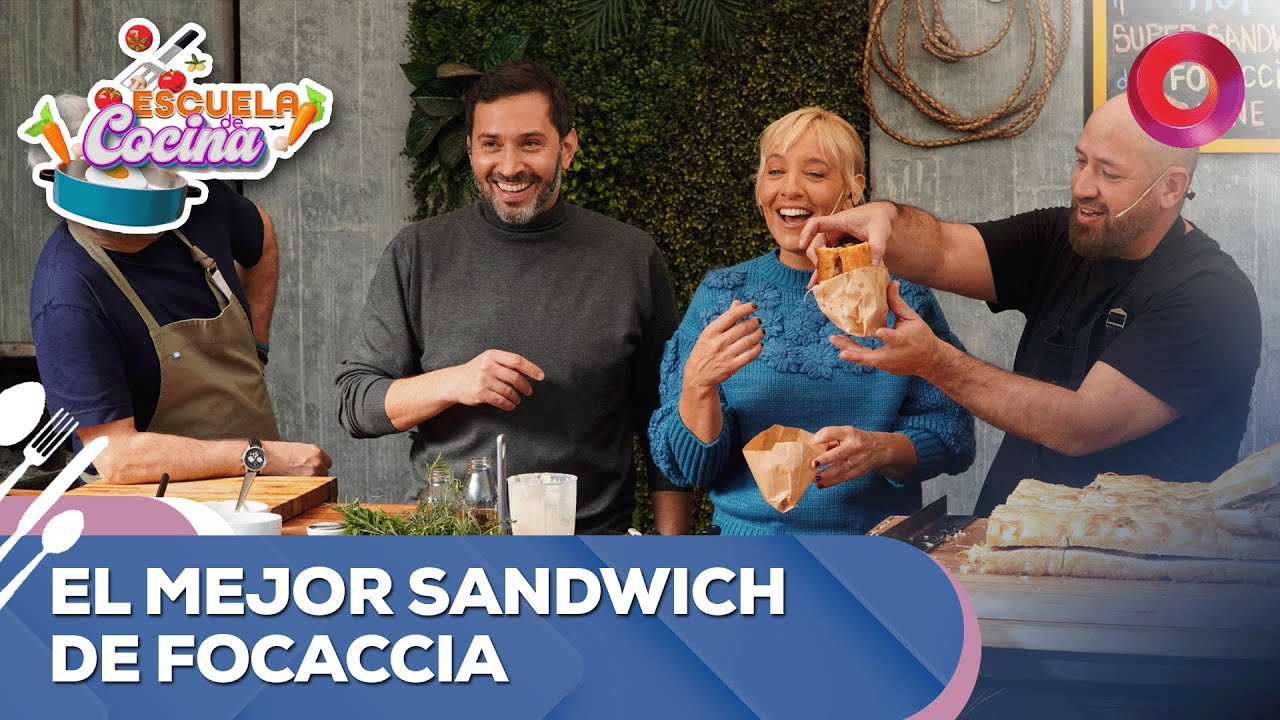 El mejor sandwich de focaccia | #EscuelaDeCocina Completo - 19/06 - El Nueve